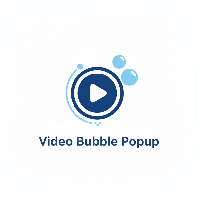 Video Bubble Popup